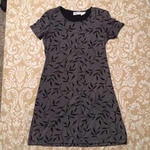 Black / Gray short dress.